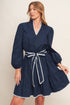 urban-noir-navy-woven-mini-dress Sophia's StyleDRESSES-1